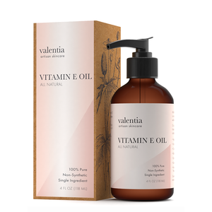 Vitamin E Oil - Natural Full Spectrum Tocopherols - Valentia Skincare