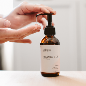 Vitamin E Oil - Natural Full Spectrum Tocopherols *SALE* - Valentia Skincare