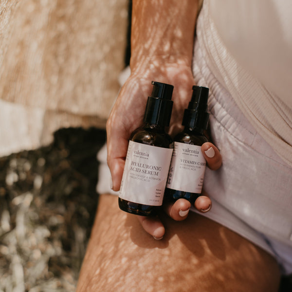 Glow Duo - Hyaluronic & Vitamin C Serum - Valentia Skincare