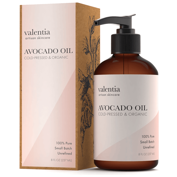 Avocado Oil - Natural Chlorophyll + Oleic Acid - Valentia Skincare