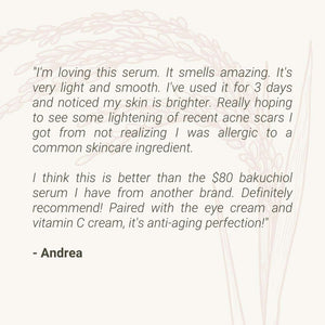 Bakuchiol Serum - Natural Retinol Alternative + Sea Fennel - Valentia Skincare