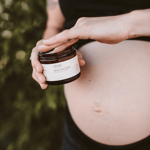 Belly Butter - Shea, Cocoa + Mango butters with Vitamin E - Valentia Skincare