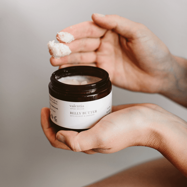 Belly Butter - Shea, Cocoa + Mango butters with Vitamin E - Valentia Skincare