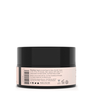 Bentonite Clay Mask - Dead Sea Mud, Aloe + Honeysuckle - Valentia Skincare