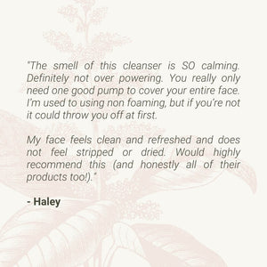 Cleansing Milk - Natural Salicin, Yucca Root + Jasmine - Valentia Skincare