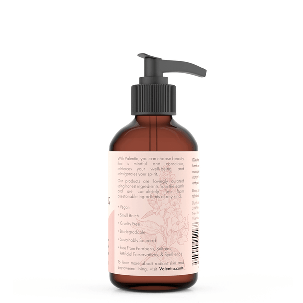 Cleansing Milk - Natural Salicin, Yucca Root + Jasmine - Valentia Skincare