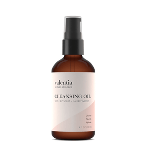 Cleansing Oil - Jojoba, Olive Oil + Carrot Seed *SALE* - Valentia Skincare