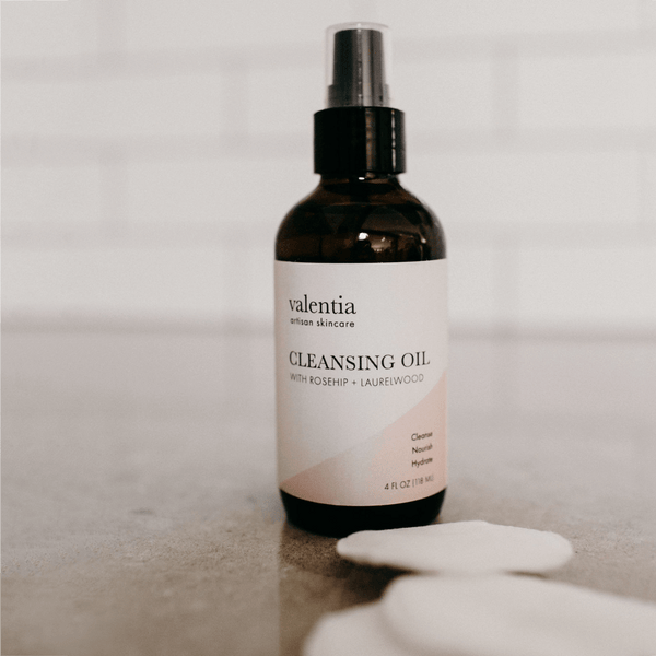 Cleansing Oil - Jojoba, Olive Oil + Carrot Seed *SALE* - Valentia Skincare