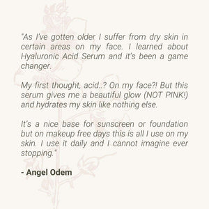 Hyaluronic Acid Serum - 5% HA, Prebiotic Peptides + Coconut Fruit Extract - Valentia Skincare