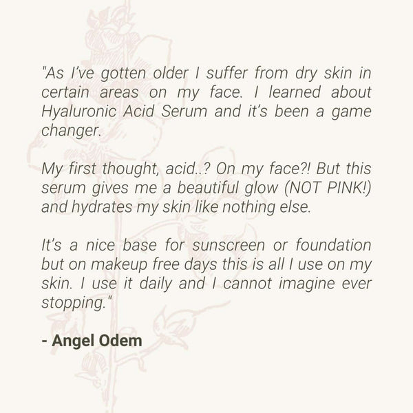 Hyaluronic Acid Serum - 5% HA, Prebiotic Peptides + Coconut Fruit Extract - Valentia Skincare