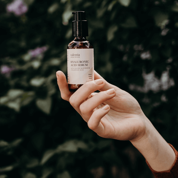 Hyaluronic Acid Serum - 5% HA, Prebiotic Peptides + Coconut Fruit Extract - Valentia Skincare