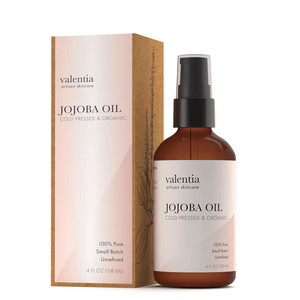 Jojoba Oil  - Natural Vitamins E, B + Selenium - Valentia Skincare