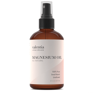 Magnesium Oil - Zechstein Magnesium Chloride + Trace Minerals - Valentia Skincare