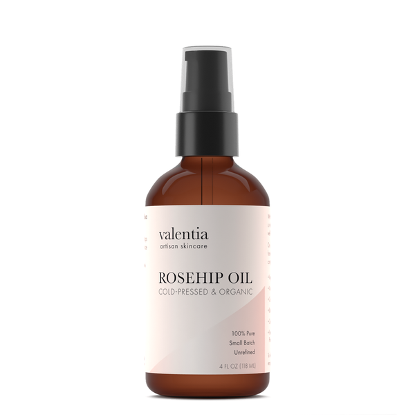 Rosehip Oil - Natural Trans-retinoic Acid + Beta-carotene *SALE* - Valentia Skincare