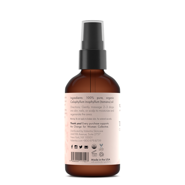 Tamanu Oil - 100% Cold Pressed Organic - Valentia Skincare