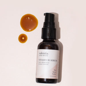 Vitamin B3 Serum - Niacinamide, Kojic Acid + Prebiotic Peptides - Valentia Skincare