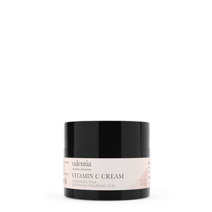 Vitamin C Cream - Kakadu Plum, Botanical Hyaluronic Acid + Acerola Fruit Extract - Valentia Skincare