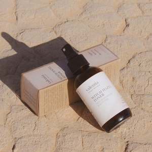 Witch Hazel Toner - Rose Water, Aloe + Honeysuckle - Valentia Skincare