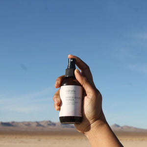 Witch Hazel Toner - Rose Water, Aloe + Honeysuckle - Valentia Skincare